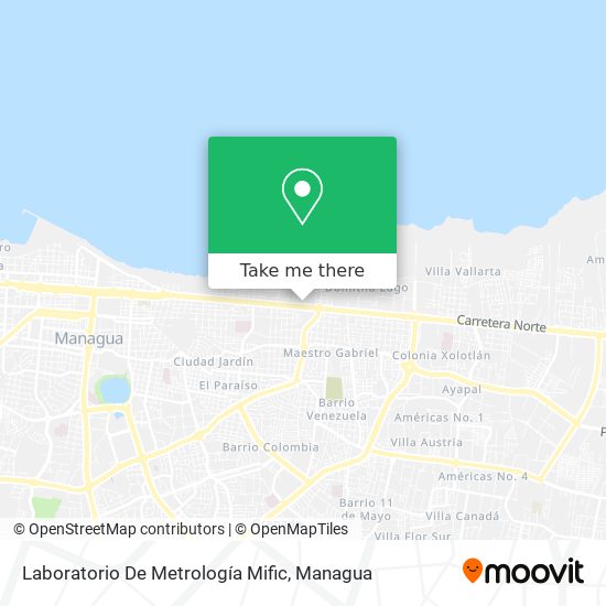 Laboratorio De Metrología Mific map