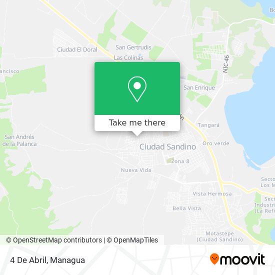 Mapa de 4 De Abril