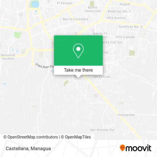 Mapa de Castellana