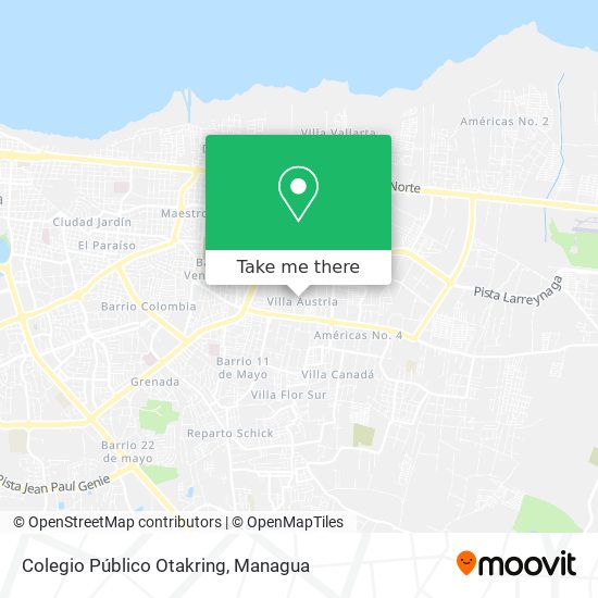 Mapa de Colegio Público Otakring
