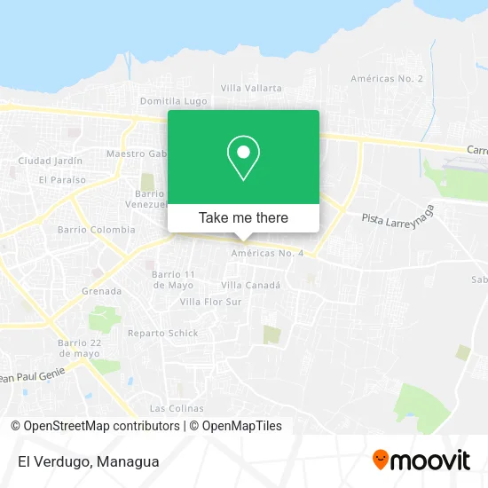 El Verdugo map