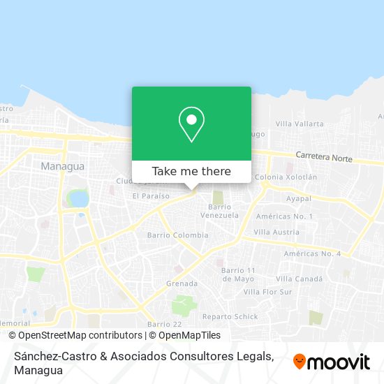 Sánchez-Castro & Asociados Consultores Legals map