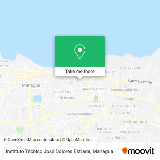 Instituto Técnico José Dolores Estrada map