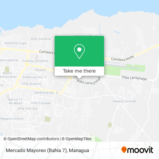 Mercado Mayoreo (Bahía 7) map