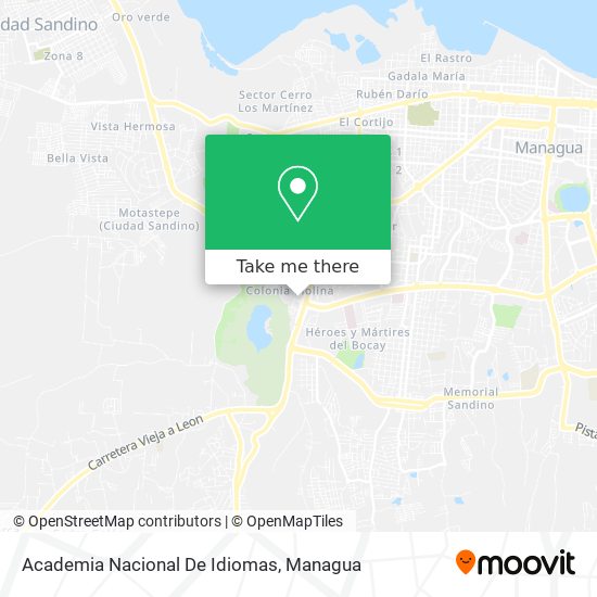 Academia Nacional De Idiomas map