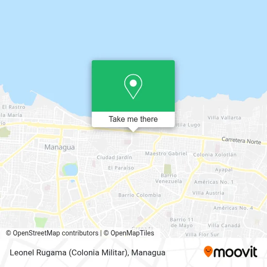 Leonel Rugama (Colonia Militar) map
