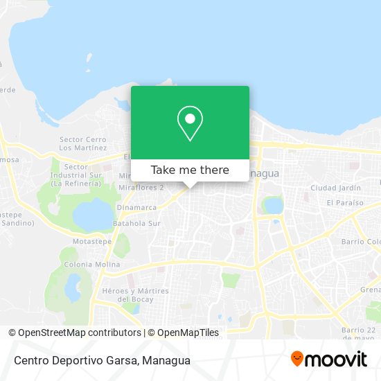 Centro Deportivo Garsa map