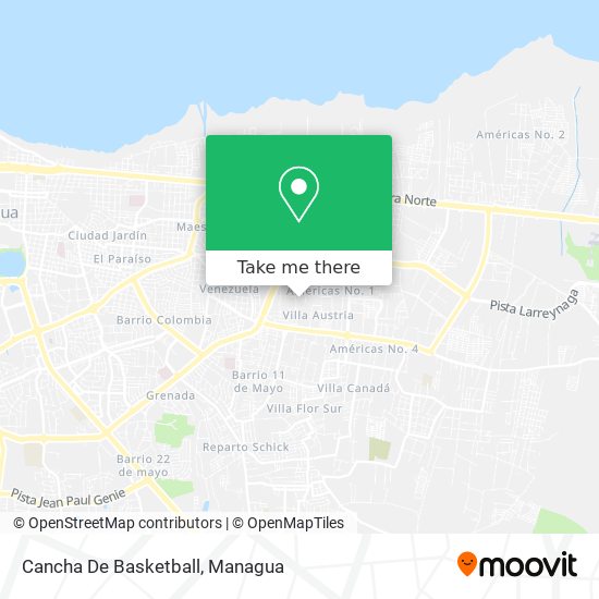 Cancha De Basketball map