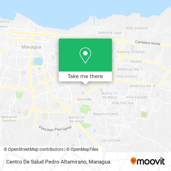 Centro De Salud Pedro Altamirano map