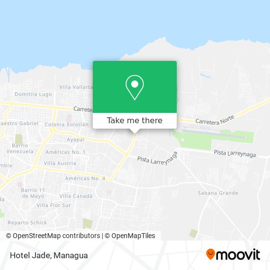 Hotel Jade map