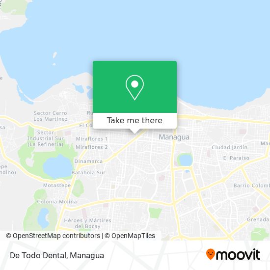 De Todo Dental map