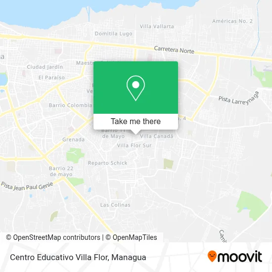 Centro Educativo Villa Flor map