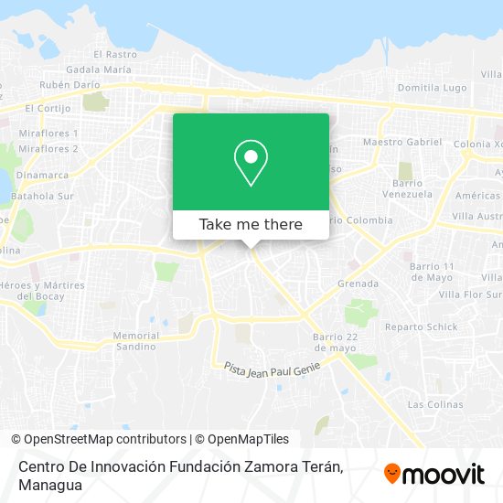 Centro De Innovación Fundación Zamora Terán map