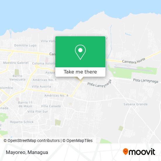 Mayoreo map