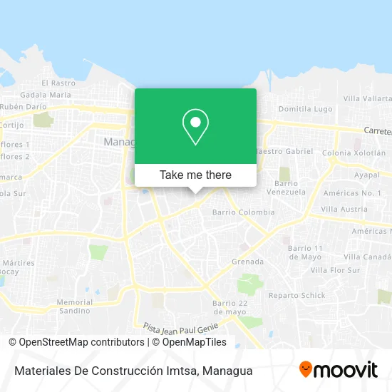 Materiales De Construcción Imtsa map