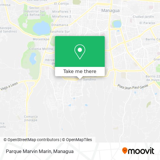 Parque Marvin Marín map