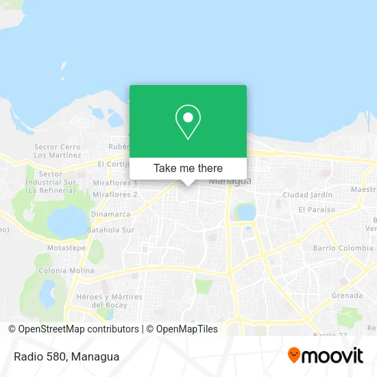 Radio 580 map