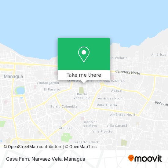 Casa Fam. Narvaez-Vela map