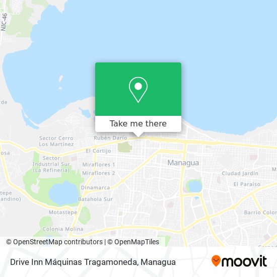 Drive Inn Máquinas Tragamoneda map