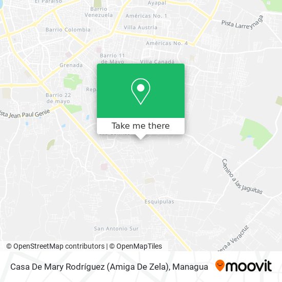 Casa De Mary Rodríguez (Amiga De Zela) map