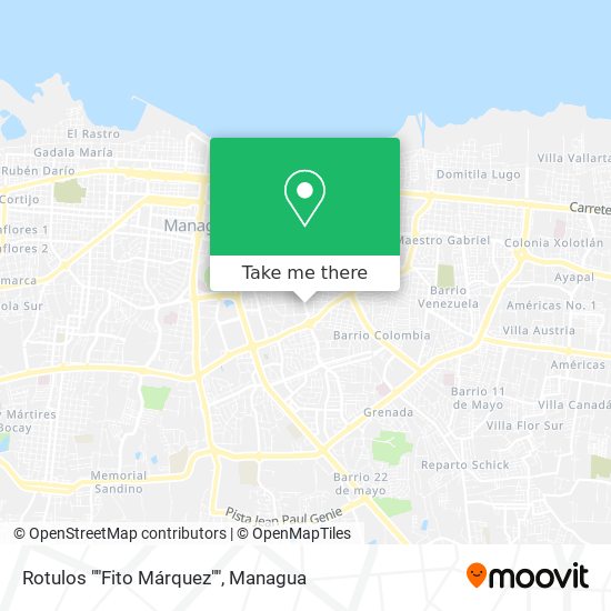 Mapa de Rotulos ""Fito Márquez""