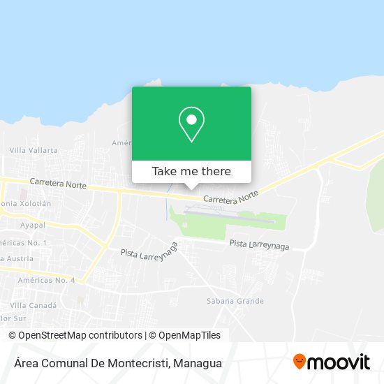 Área Comunal De Montecristi map