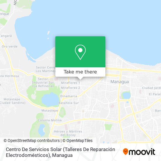 Centro De Servicios Solar (Talleres De Reparación Electrodomésticos) map
