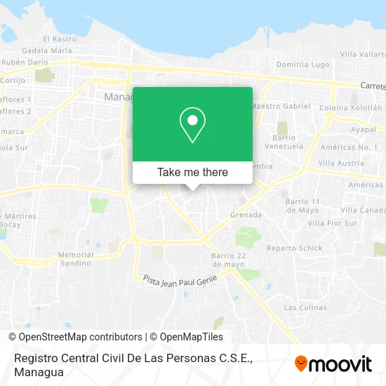 Registro Central Civil De Las Personas C.S.E. map