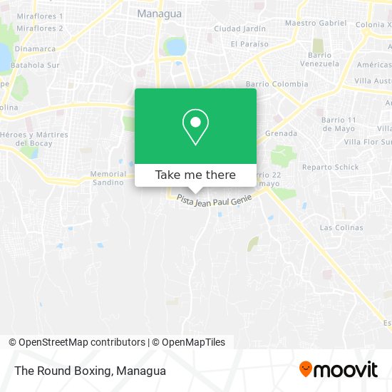 Mapa de The Round Boxing