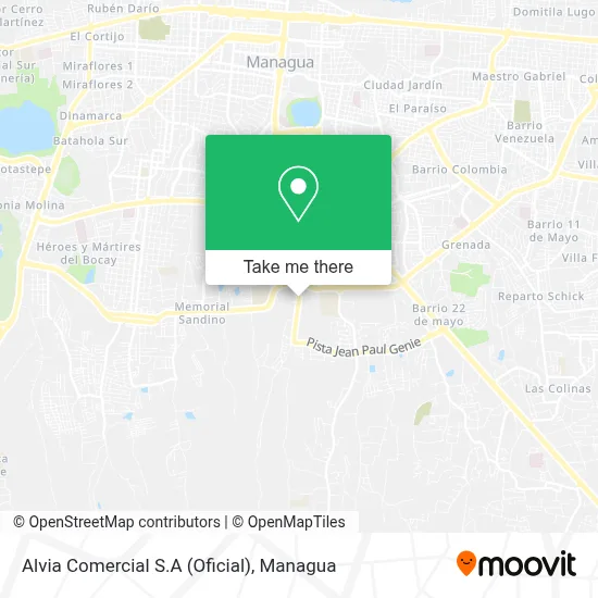 Alvia Comercial S.A (Oficial) map