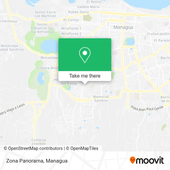 Mapa de Zona Panorama