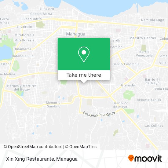 Xin Xing Restaurante map