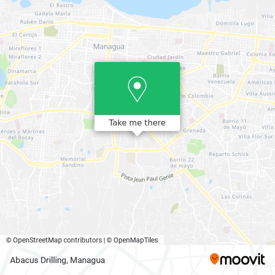 Abacus Drilling map