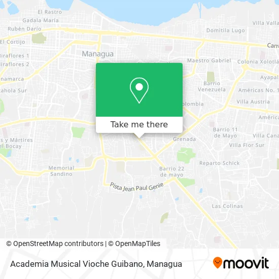 Academia Musical Vioche Guibano map