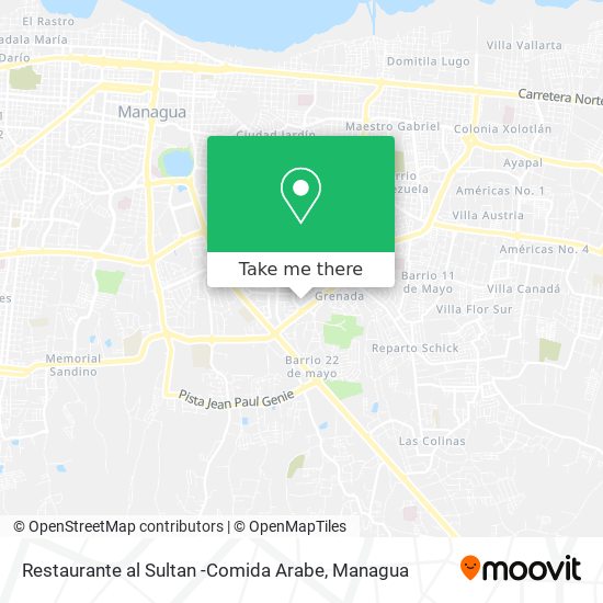Restaurante al Sultan -Comida Arabe map