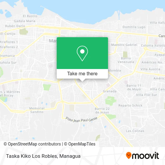 Taska Kiko Los Robles map