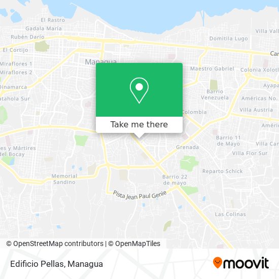 Edificio Pellas map