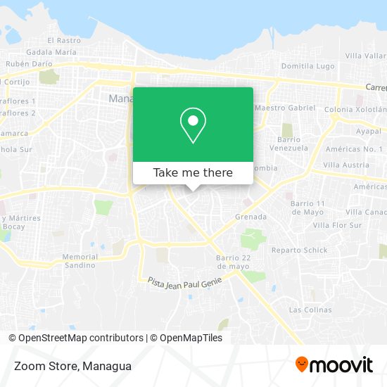 Zoom Store map