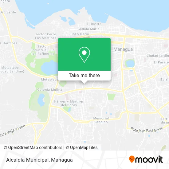 Mapa de Alcaldía Municipal