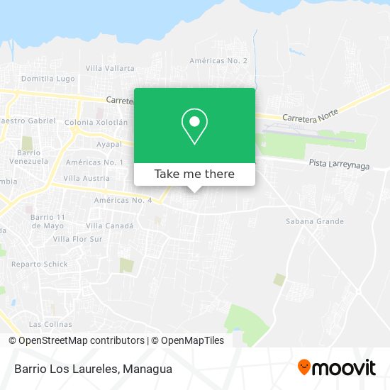 Mapa de Barrio Los Laureles