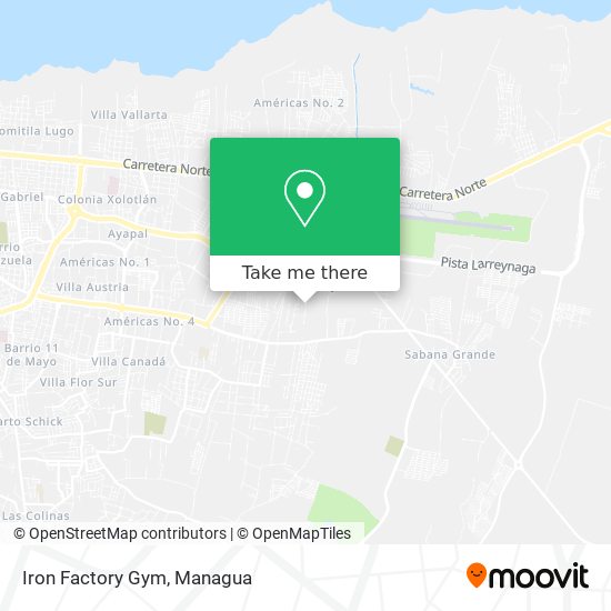 Iron Factory Gym map