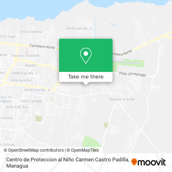 Centro de Proteccion al Niño Carmen Castro Padilla map