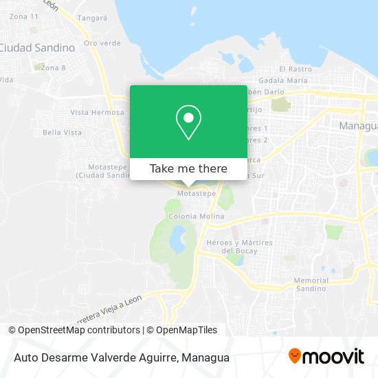 Auto Desarme Valverde Aguirre map