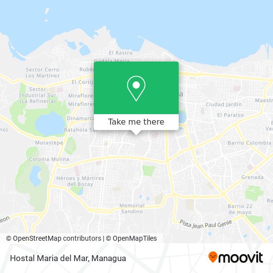 Hostal Maria del Mar map