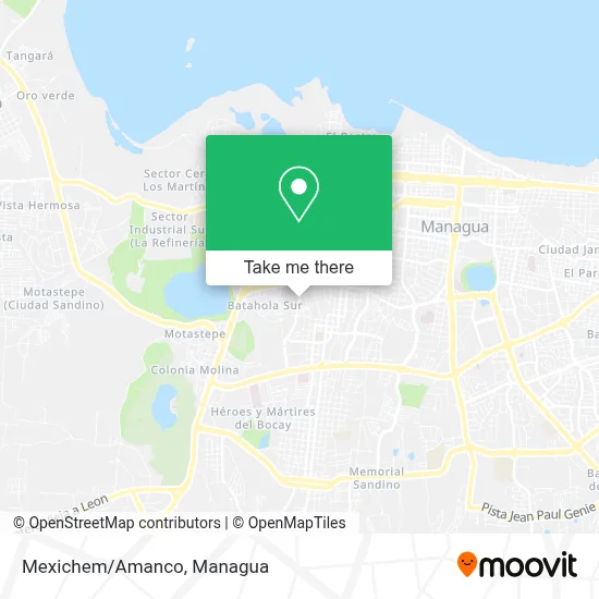 Mapa de Mexichem/Amanco