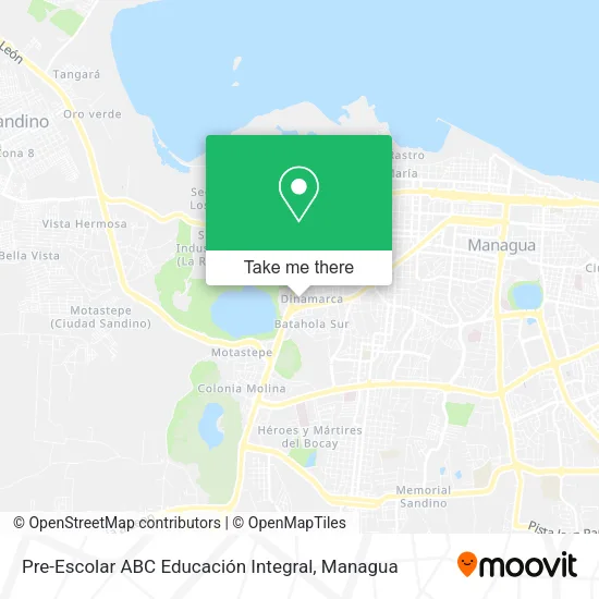 Mapa de Pre-Escolar ABC Educación Integral