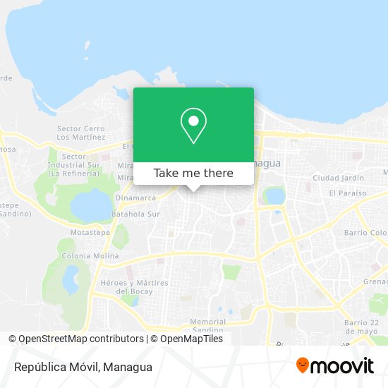 Mapa de República Móvil