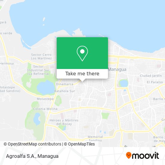 Mapa de Agroalfa S.A.