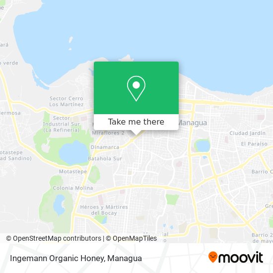 Ingemann Organic Honey map