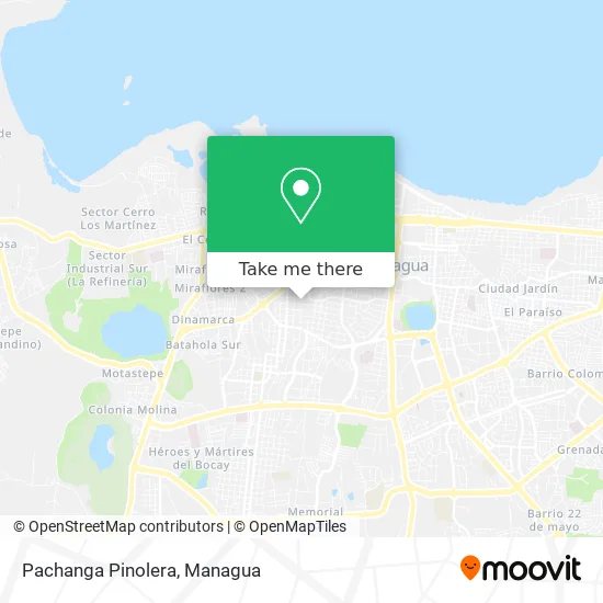 Pachanga Pinolera map